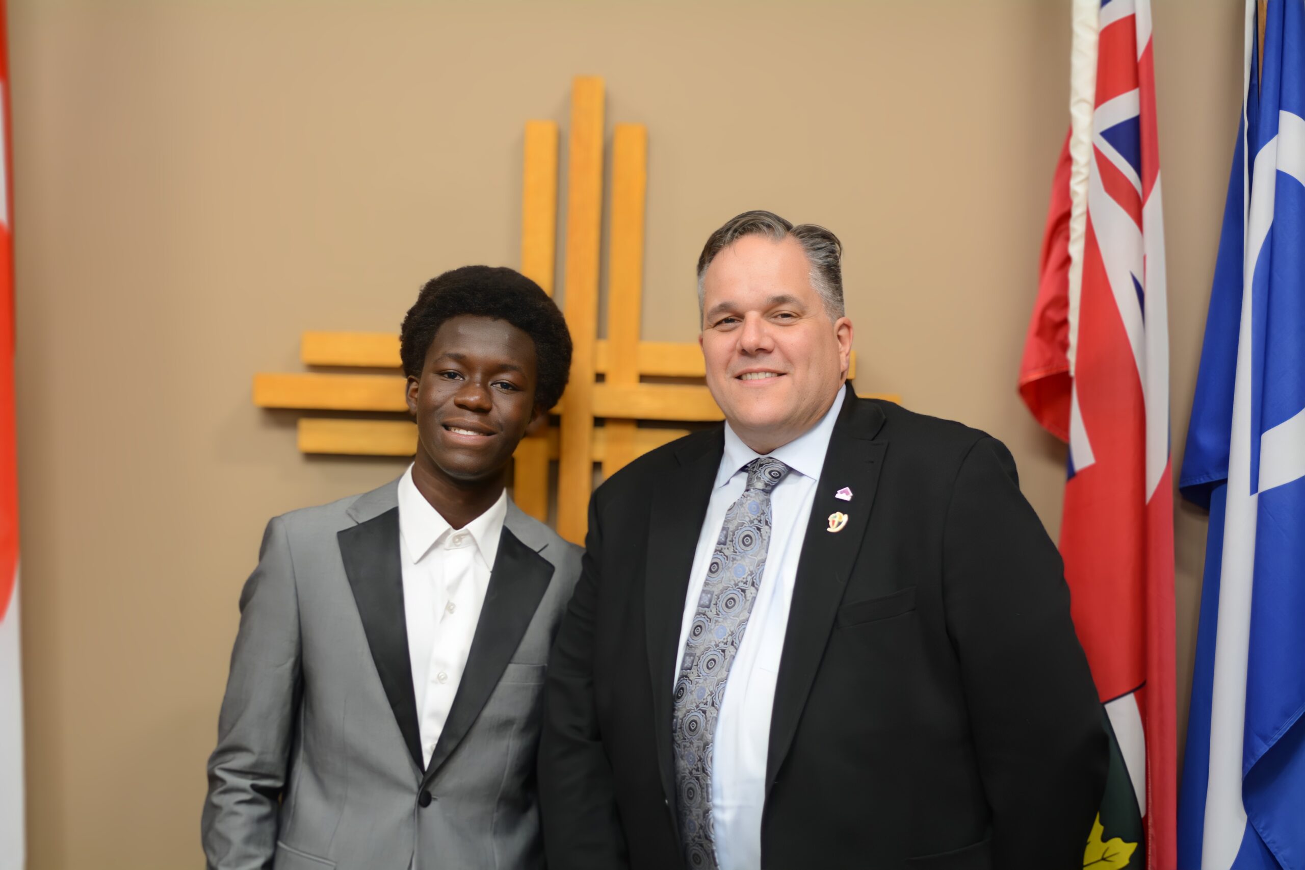 Sudbury Catholic District School Board Welcomes Toby Solarin as New Student Trustee